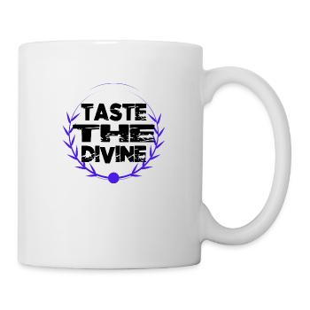 béatitude cuisine cool drôle humour heureux - Mug blanc - blanc - Droite
