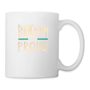 Bookworm and Proud 4 - Tasse - Weiß - Rechts