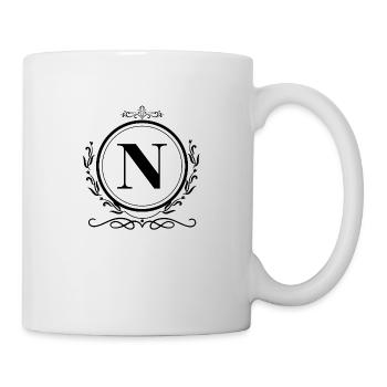 Letter N Decoration - Mug - white - Right