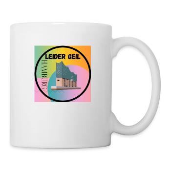 Malheureusement, Geil Hamburg : un chef-d’œuvre de design - Mug blanc - blanc - Droite