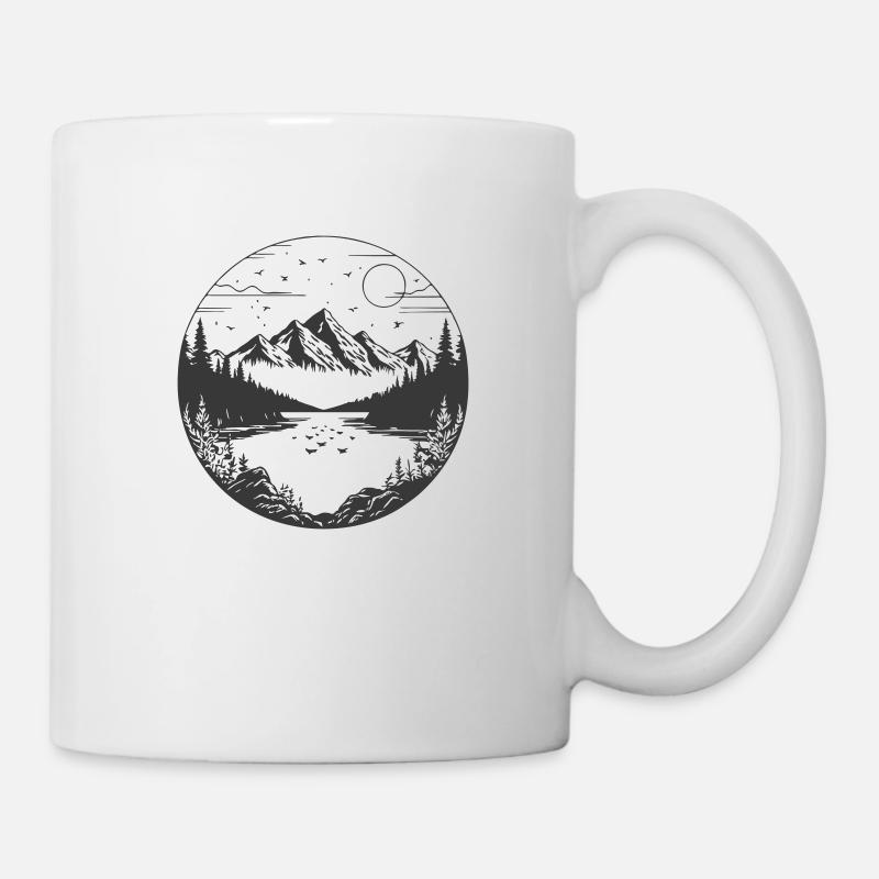 La nature est stupéfiante - Mug blanc - blanc