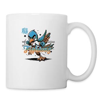 Fighting Bird - Tasse - Weiß - Rechts