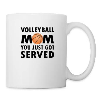 Basketball - Tasse - Weiß - Rechts