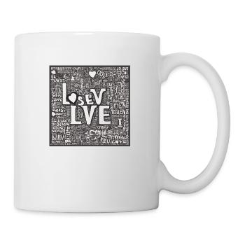pour des amours merveilleuses - Mug blanc - blanc - Droite