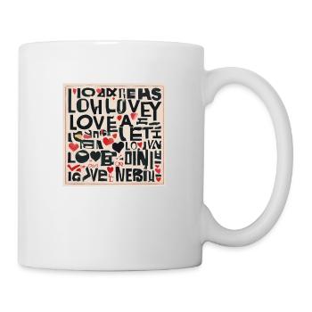 for wonderful loves - Tasse - Weiß - Rechts