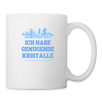 Steinen und Kristalle - Tasse - Weiß - Rechts
