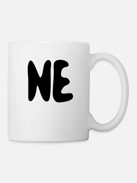 ne - Tasse - Weiß