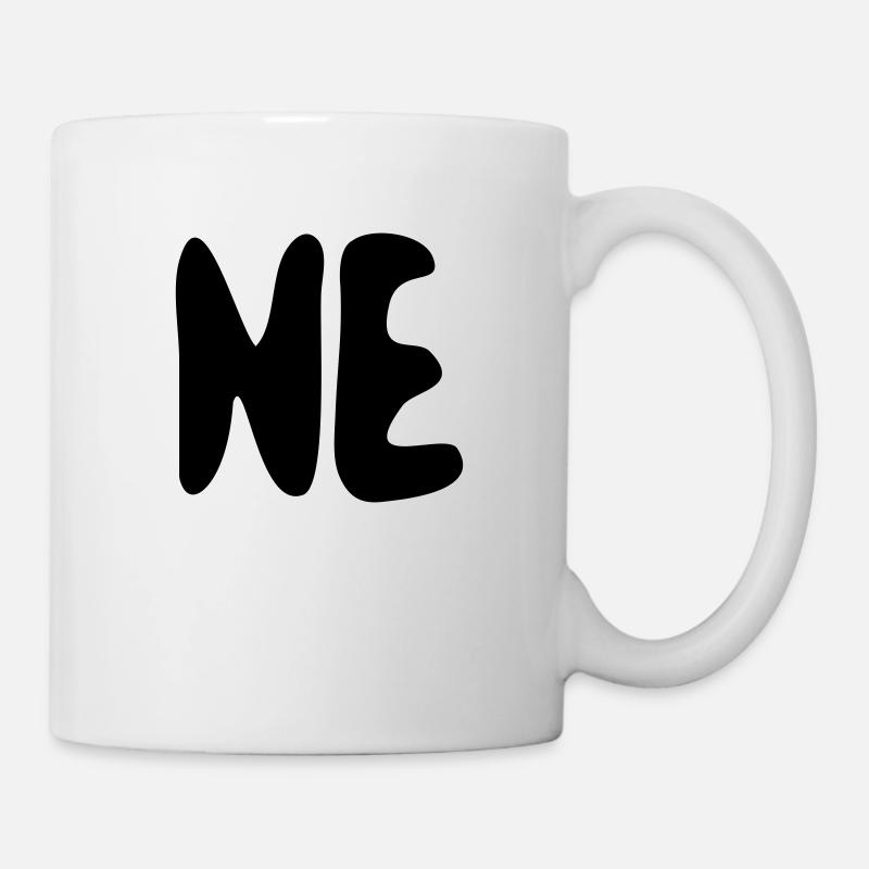 ne - Tasse - Weiß