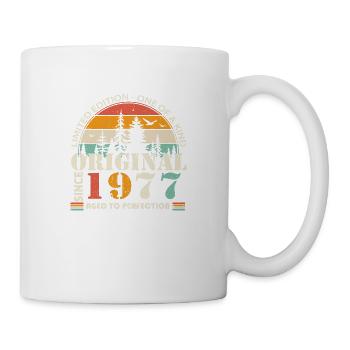 1977: Vintage Legend for the 47th Anniversary - Mug - white - Right