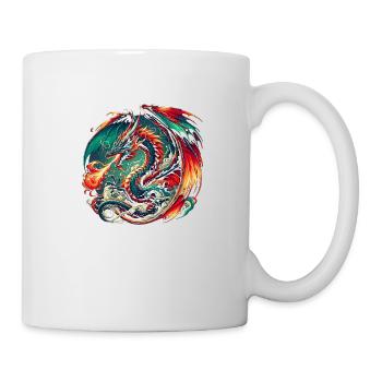 Infernal Dragon Spiral - Mug - white - Right