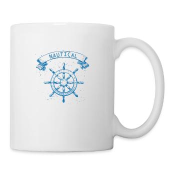 nautical, marine, sailboat - Mug - white - Right