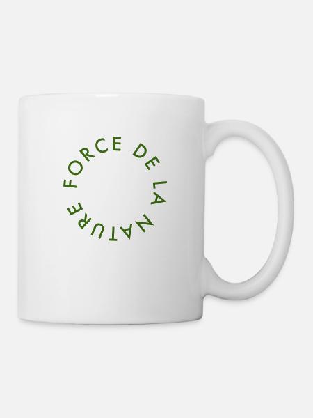 Force de la Nature - Mug blanc - blanc