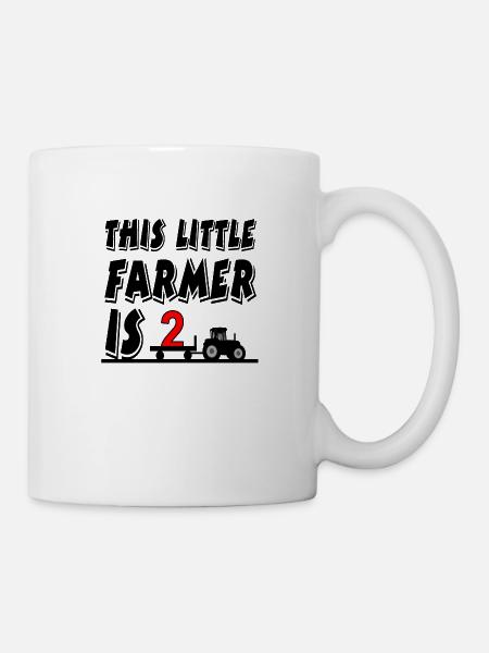 Bauer - Tasse - Weiß