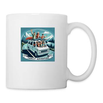 Family Adventure - Tasse - Weiß - Rechts