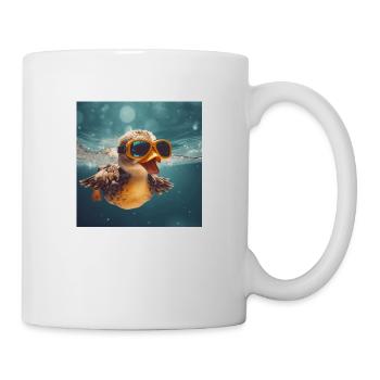 Canard - Mug blanc - blanc - Droite