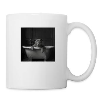 Le Pitbull - Mug blanc - blanc - Droite