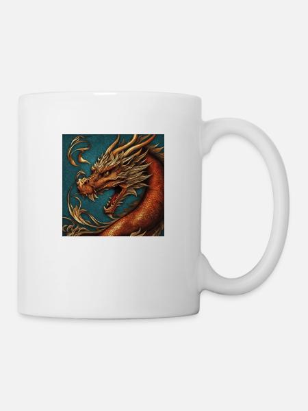 Dragon - Mug - white