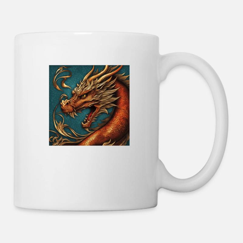 Dragon - Mug - white