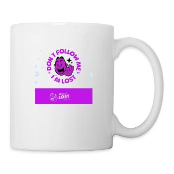 Ne me suis pas - Mug blanc - blanc - Droite
