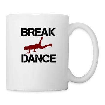 Breakdance (Breakdance) - Mug blanc - blanc - Droite