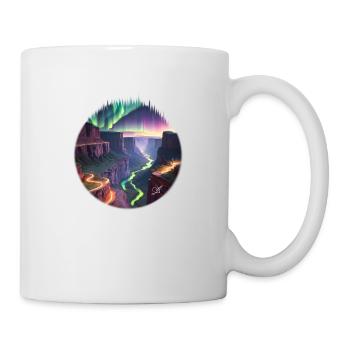 Neue Welt - Tasse - Weiß - Rechts