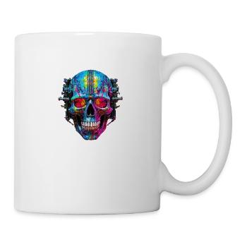 Painted Cyborg - Mug - white - Right