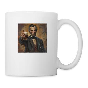 Bière Je te veux Président Bavière USA Marquee Bräu - Mug blanc - blanc - Droite