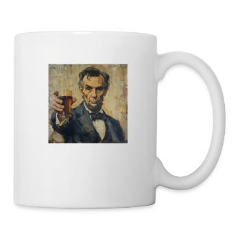 Bière Je te veux Président Bavière USA Marquee Bräu - Mug blanc - blanc - Droite