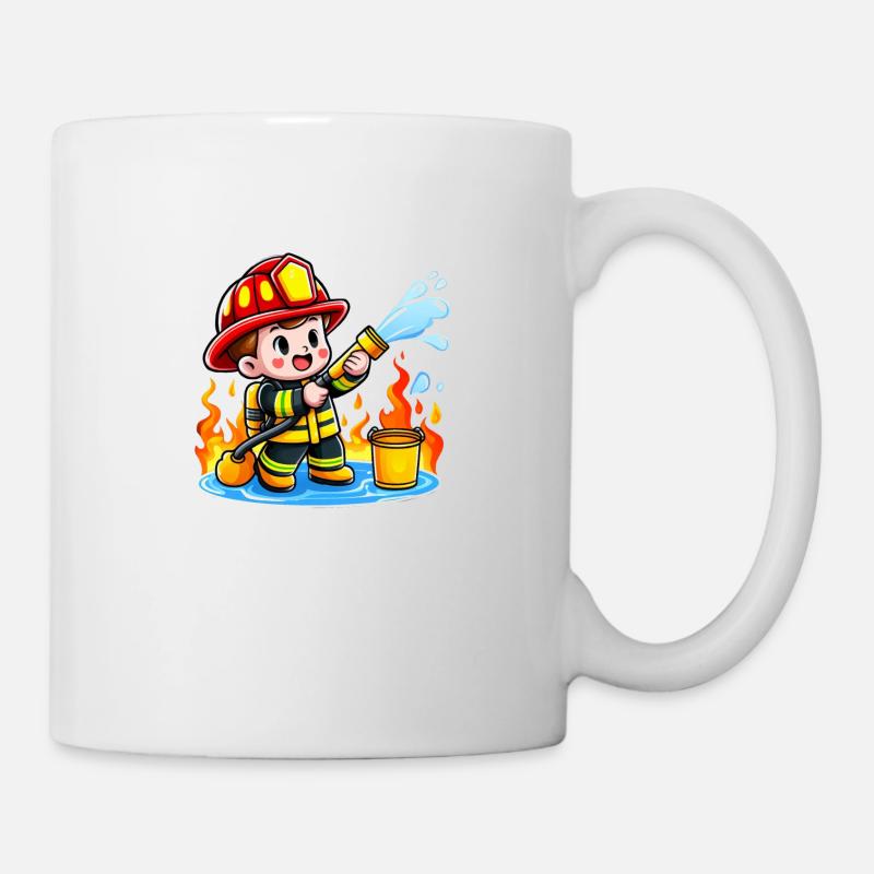 Firehero kid - Mug - white
