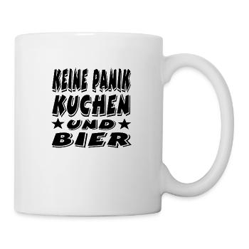 Kuchen - Tasse - Weiß - Rechts