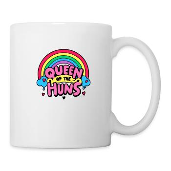 Reine des Huns - Mug blanc - blanc - Droite