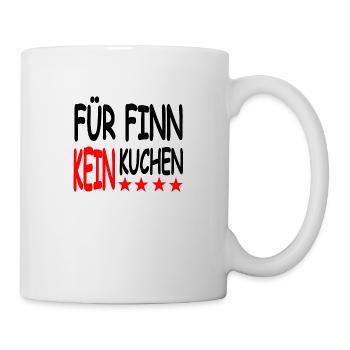 Kuchen - Tasse - Weiß - Rechts