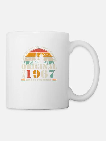 1967: Vintage-Legende zum 57-jährigen Jubiläum - Tasse - Weiß