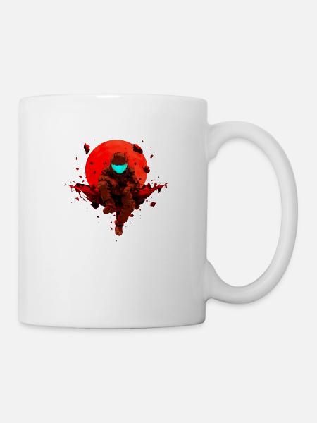 Marsianer - Tasse - Weiß