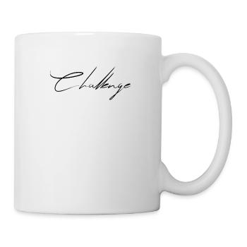 Signature With Challenge Writing - Mug - white - Right