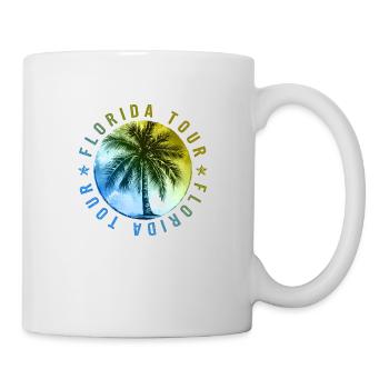 Vacances à Florida Tour - Mug blanc - blanc - Droite