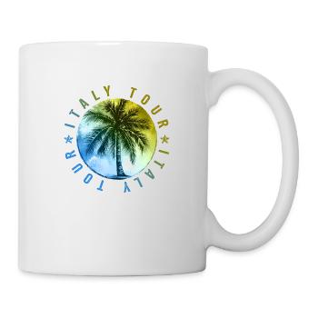 Italien Tour Urlaub - Tasse - Weiß - Rechts
