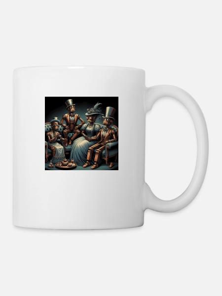 robotik - Tasse - Weiß