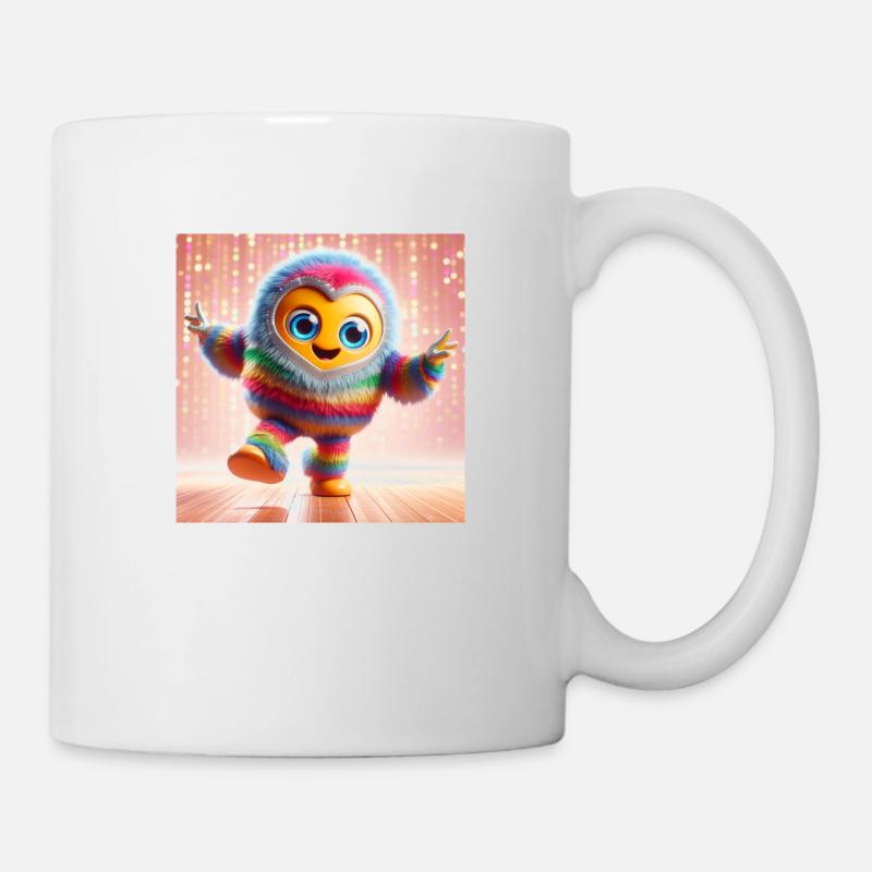 Fluffy Fluff - Tasse - Weiß