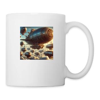 luftschiff - Tasse - Weiß - Rechts