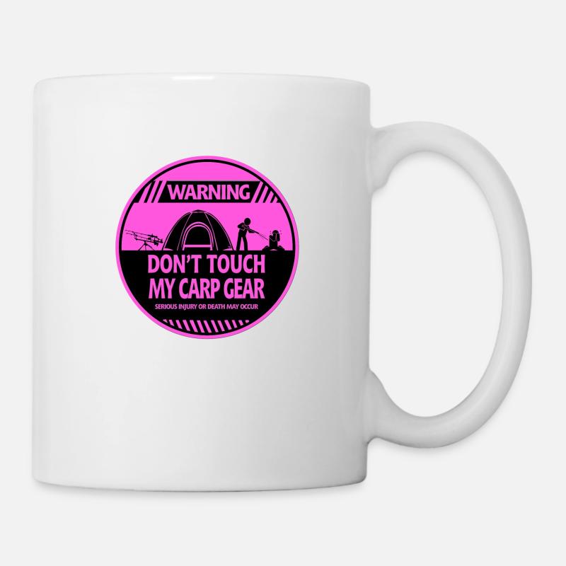 Karpfen - Tasse - Weiß