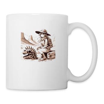 Manga Archeo Girl - Mug - white - Right