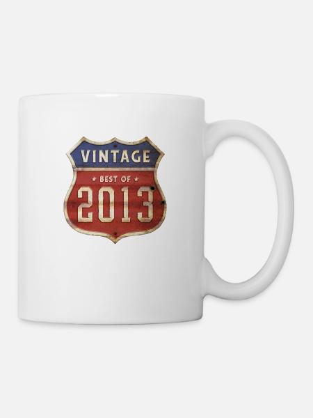 11 Jahre alter Jahrgang 2013 Limitierte Auflage 11. - Tasse - Weiß
