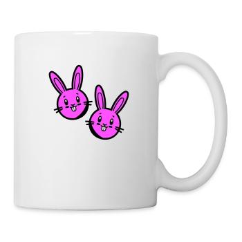 Osterhase Symbol Ostern - Tasse - Weiß - Rechts
