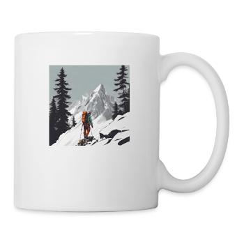 Alpinisme - Mug blanc - blanc - Droite