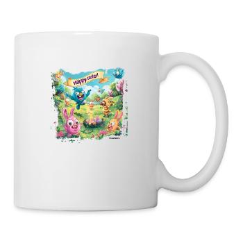 Monde de Pâques - Mug blanc - blanc - Droite
