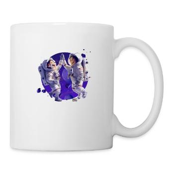 Bienvenue dans l’espace ! - Mug blanc - blanc - Droite