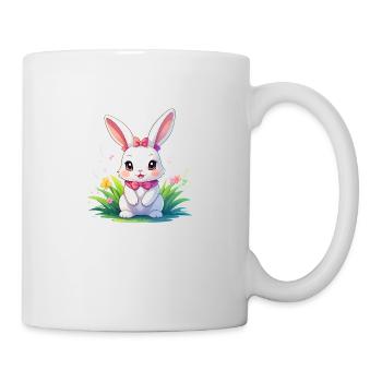 Süßer Hase - Tasse - Weiß - Rechts