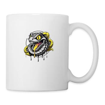 spitting snake - Mug - white - Right