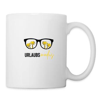 urlaubsmodus - Tasse - Weiß - Rechts